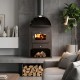 Wood burning stove Zvezda Maxi Kupol, 14.6kW | Wood Burning Stoves |  |