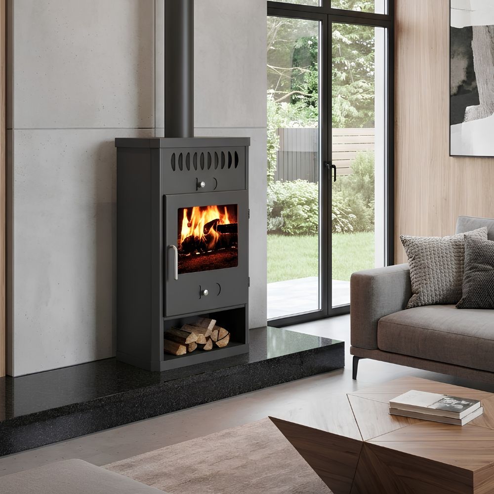 Wood burning stove Zvezda Orion, 9.6kW | Wood Burning Stoves |  |