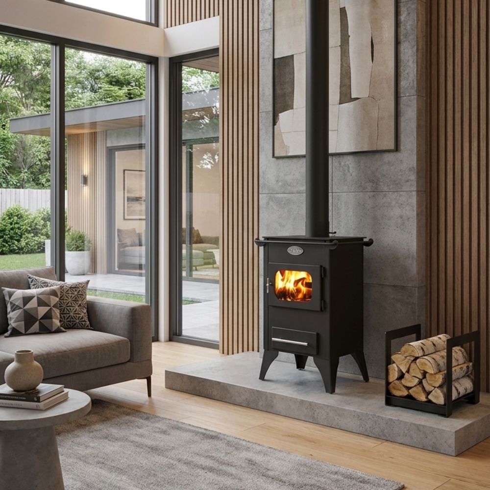 Wood burning stove Zvezda Retro 22, 6.8kW | Wood Burning Stoves |  |