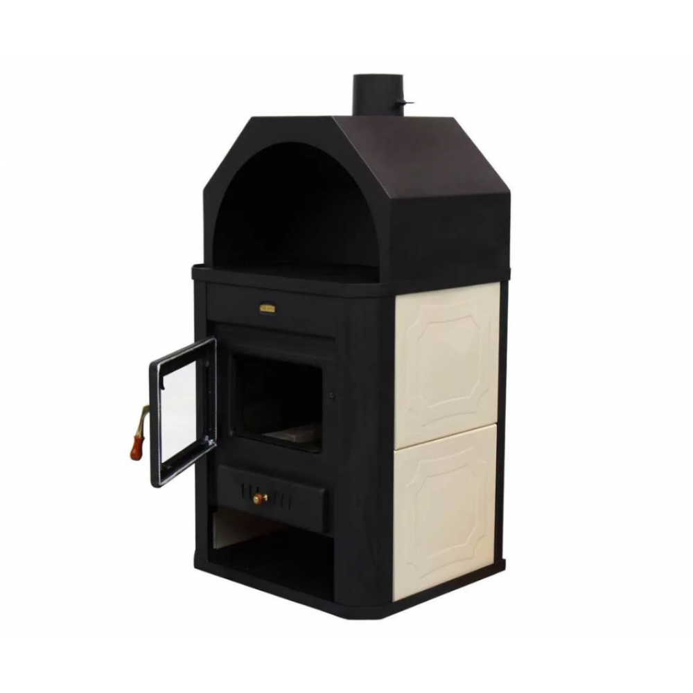 Wood burning stove with back boiler Prity W17, 15.9kW | Wood Stoves With Back Boiler | Wood Burning Stoves |
