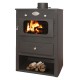 Wood burning stove with back boiler Zvezda 1VR 9, 11.3kW | Wood Burning Stoves |  |