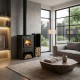 Wood burning stove with back boiler Zvezda Maxi VR 16, 15.4kW | Wood Stoves With Back Boiler | Wood Burning Stoves |