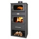 Wood burning stove with back boiler Zvezda MF VR 9, 10.8kW | Wood Stoves With Back Boiler | Wood Burning Stoves |