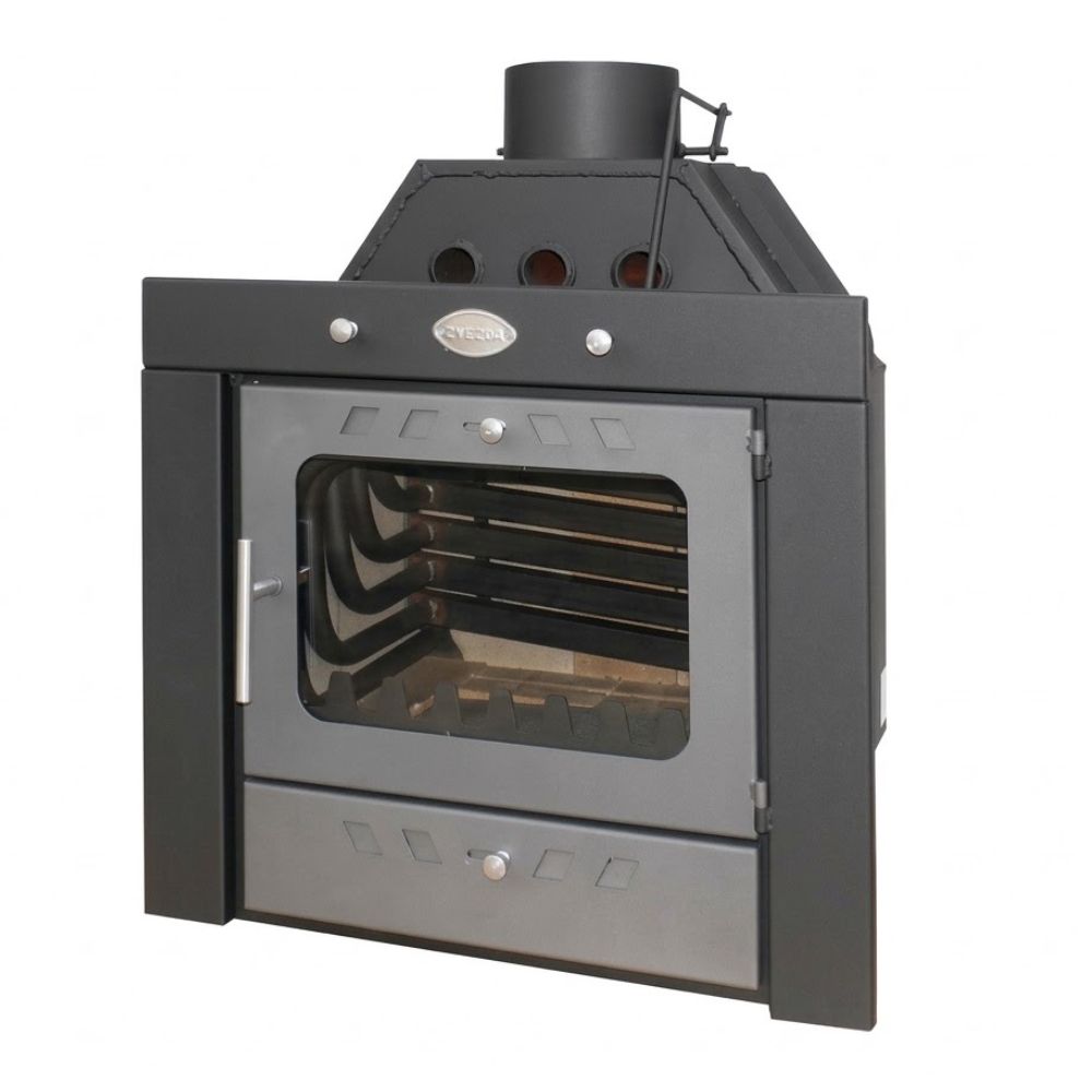 Wood Burning Fireplace with back boiler Zvezda Kamera B10 VR 16, 16.4 kW | Back Boiler Fireplaces | Wood Burning Fireplaces |