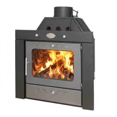 Wood Burning Fireplace with back boiler Zvezda Kamera B10 VR 16, 16.4 kW - Zvezda