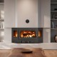 Wood Burning Fireplace Prity A, 14.2kW | Wood Burning Fireplaces | Fireplaces |