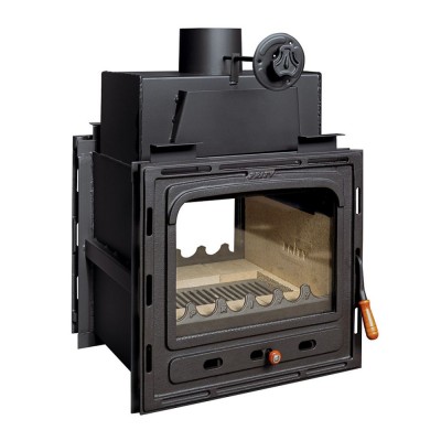 Wood Burning Fireplace Prity 2CM, 13.5 kW - Cast Iron Fireplaces