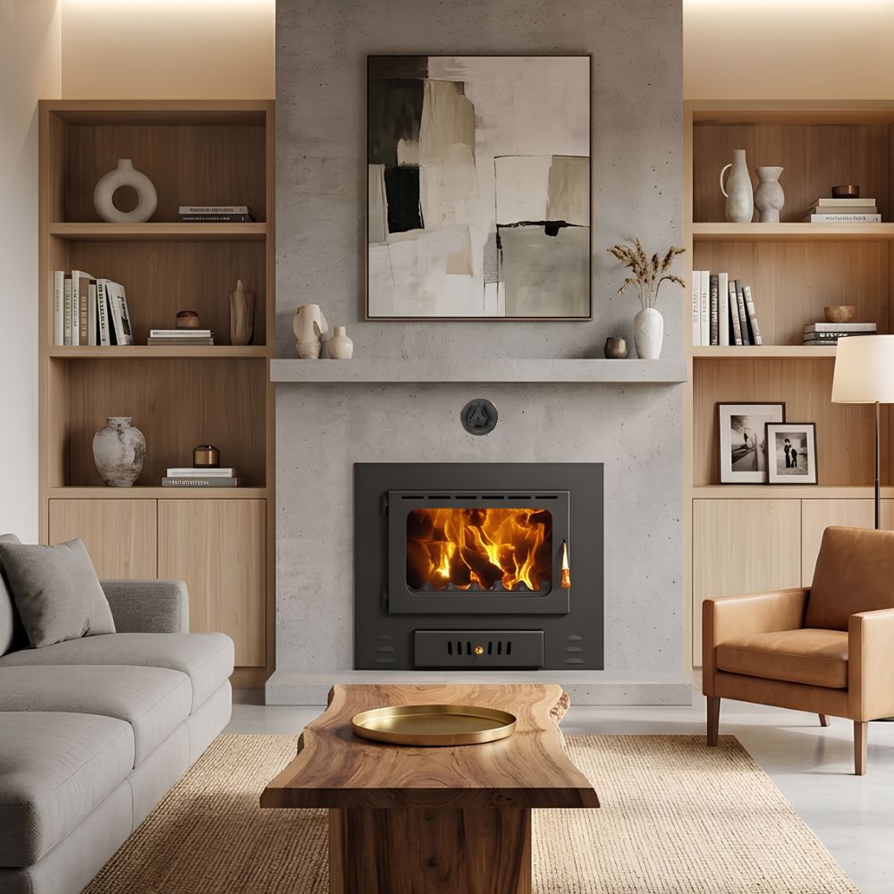 Wood Burning Fireplace Prity M, 13.5kW | Wood Burning Fireplaces | Fireplaces |