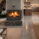 Wood Burning Fireplace Prity PS2, Right, 10.3kW | Wood Burning Fireplaces | Fireplaces |