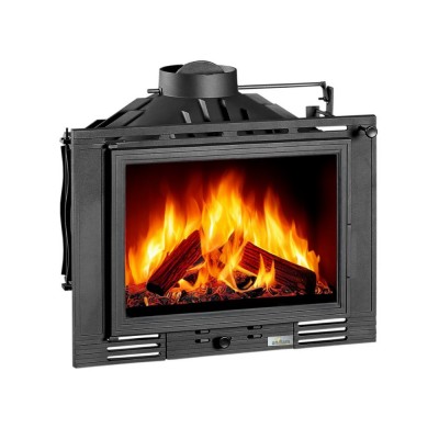 Wood Burning Fireplace UNIFLAM 700 ECO with damper and air supply, 8kW - Wood Burning Fireplaces