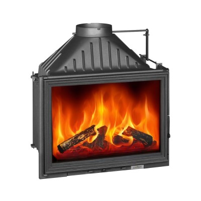 Wood Burning Fireplace UNIFLAM 700 LUX ECO with damper and air supply, 12kW - Wood Burning Fireplaces