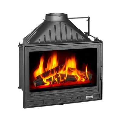 Wood Burning Fireplace UNIFLAM 700 OPTIMA ECO with damper and air supply, 12kW - Wood Burning Fireplaces
