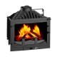 Wood Burning Fireplace UNIFLAM 700 STANDARD ECO with damper, 10kW | Cast Iron Fireplaces | Wood Burning Fireplaces |