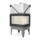 Wood Burning Fireplace UNIFLAM 760 DURO with air ducts and air supply, right side, 10.8kW | Wood Burning Fireplace Inserts | Wood Burning Fireplaces |