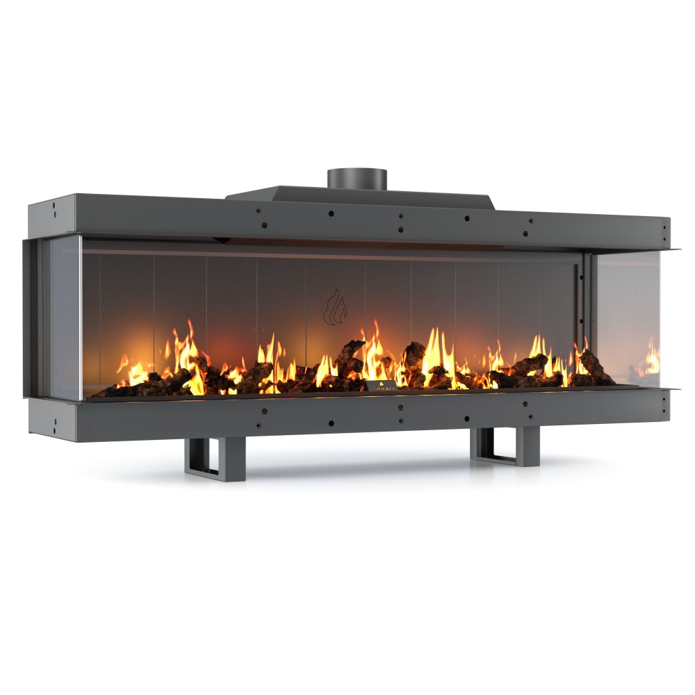 Gas fireplace Balkan Energy GAS PANORAMA 100, 10.2kW | Gas fireplaces |  |