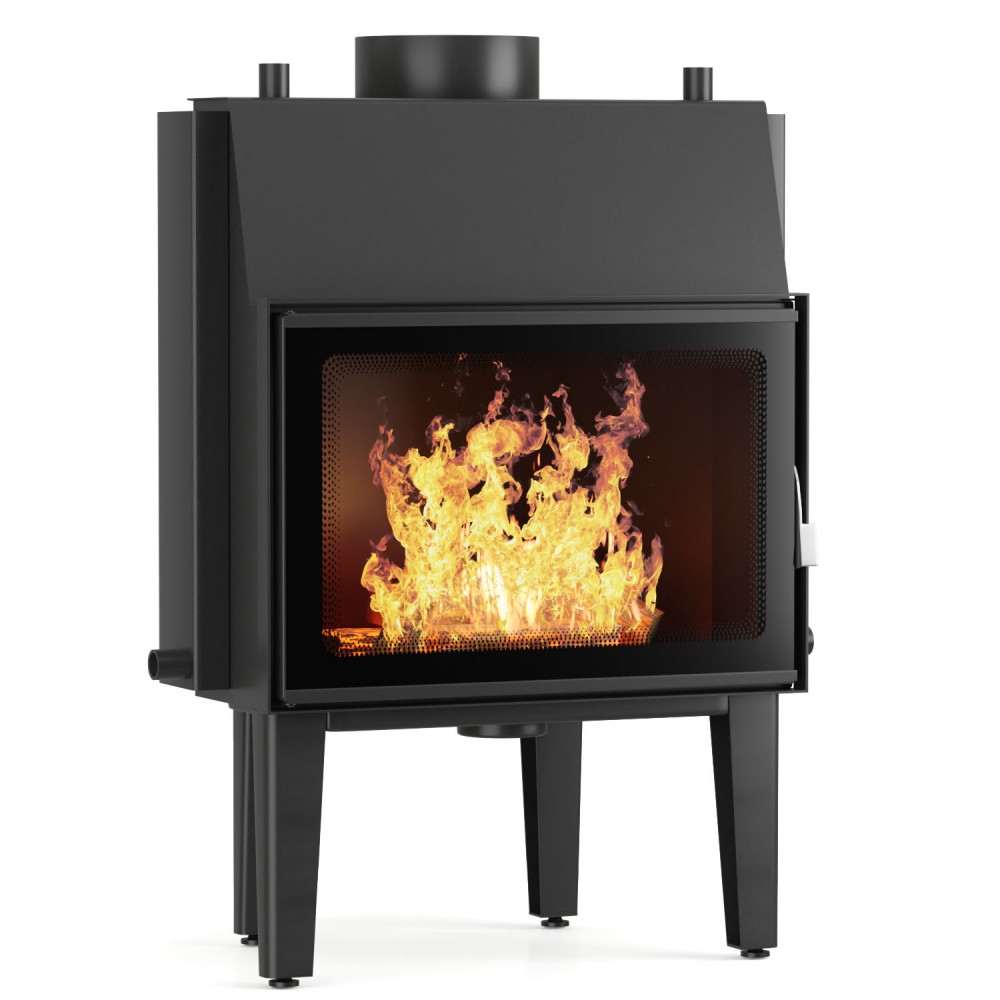 Wood Burning Fireplace with Back Boiler Balkan Energy ATS STABLE HYDRO 900, 32.2kW | Modern Fireplaces | Wood Burning Fireplaces |