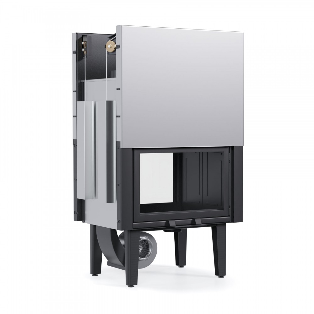 Wood Burning Fireplace Balkan Energy ATS TUNNEL AIR 800, with air ducts, 16.1kW | Wood Burning Fireplace Inserts | Wood Burning Fireplaces |