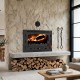 Wood Burning Fireplace with Back Boiler Prity C W18, 18,4kw | Back Boiler Fireplaces | Wood Burning Fireplaces |