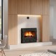 Wood Burning Fireplace with Back Boiler Prity C W35, 35kw | Modern Fireplaces | Wood Burning Fireplaces |