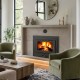 Wood Burning Fireplace with Back Boiler Prity G W18, 18.4kW | Wood Burning Fireplace Inserts | Wood Burning Fireplaces |