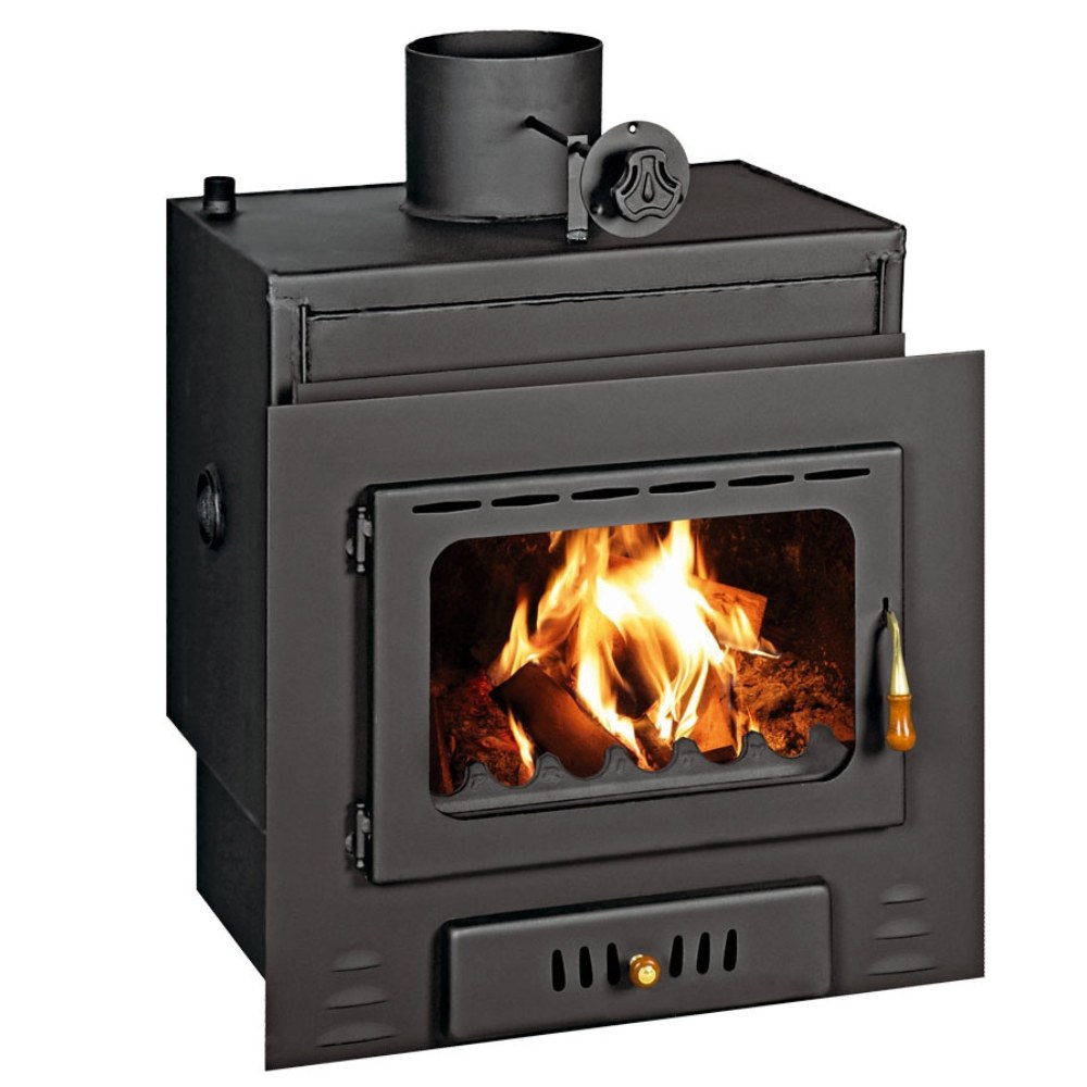 Wood Burning Fireplace with Back Boiler Prity M W18, 18.4kw | Back Boiler Fireplaces | Wood Burning Fireplaces |