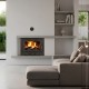 Wood Burning Fireplace with Back Boiler Prity M W22, 22kw | Back Boiler Fireplaces | Wood Burning Fireplaces |