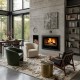 Wood Burning Fireplace Prity With Back Boiler P W28 TV, 28.2kw | Back Boiler Fireplaces | Wood Burning Fireplaces |