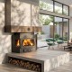 Wood Burning Fireplace with Back Boiler Prity A W20, 21.1kw | Back Boiler Fireplaces | Wood Burning Fireplaces |