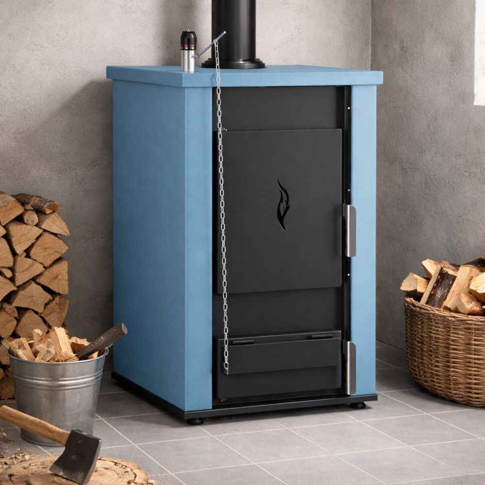 Wood Boiler for Central Heating Balkan Energy ATS HYDRO, 20 kW |  |  |