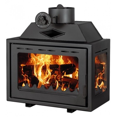 Wood Burning Fireplace Prity O, Left, 10 kW - Product Comparison