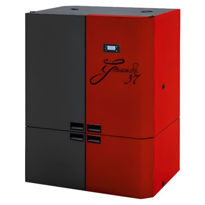 Pellet boiler Alfa Plam Grande, 37kW - Pellet Stoves With Back Boiler