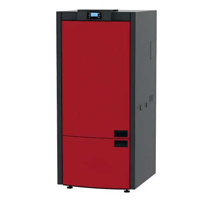 Pellet boiler Alfa Plam Commo Compact, 32kW - Pellet Stoves With Back Boiler