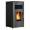 Direct vent pellet stove Alfa Plam Luca Black, 8kW