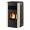 Direct vent pellet stove Alfa Plam Luca Ivory, 8kW