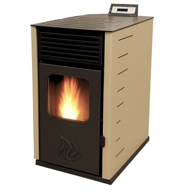 Pellet stove Mytherm Angela TA 16 beige, 16kW - Direct Vent Pellet Stoves