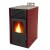Pellet stove Mytherm Angela TA 16 red, 16kW