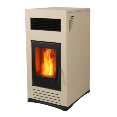Pellet stove Mytherm Angela TA 14 PRO beige, 14kW - Direct Vent Pellet Stoves