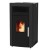 Pellet stove with back boiler Alfa Plam Commo 12 Black, 12kW