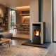 Pellet stove with back boiler Alfa Plam Commo 12, 12kW | Pellet Stoves With Back Boiler | Pellet Stoves |