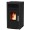 Pellet stove with back boiler Alfa Plam Commo 15 Black, 15kW