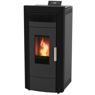 Pellet stove with back boiler Alfa Plam Commo Black, 22.5kW - Product Comparison