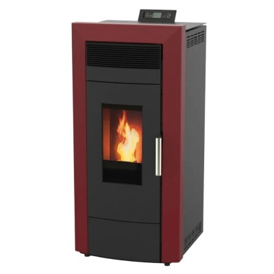 Pellet stove with back boiler Alfa Plam Commo Bordeaux, 22.5kW - Product Comparison