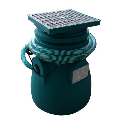 Wastewater pumping station with TWINGO 300 pump, for built-in installation – capacity 75 L, power 0.33 kW, flow 0.15 m³/h, head 5.8 m - Product Comparison