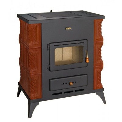 Wood Burning Stove Prity K2 RK Brown, 10 kW - Product Comparison