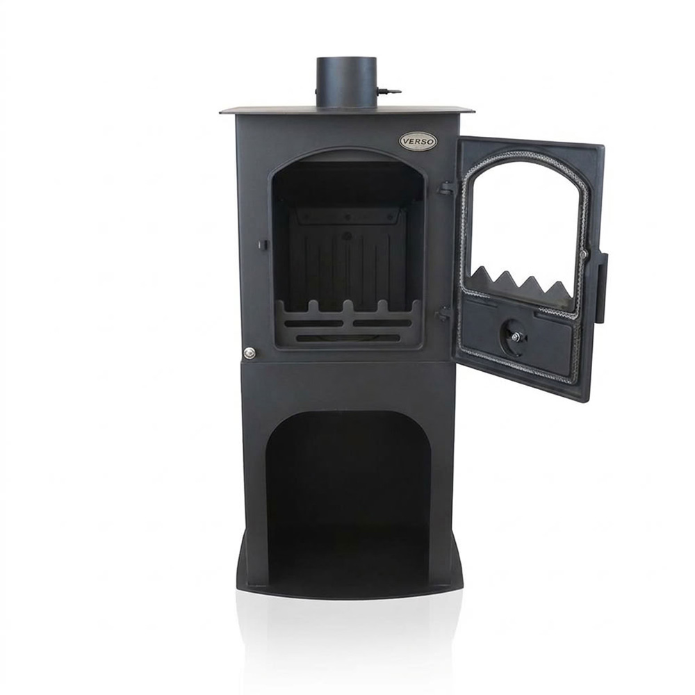 Wood burning stove Verso 1 Stand CID, 7.5kW | Wood Burning Stoves | Stoves |
