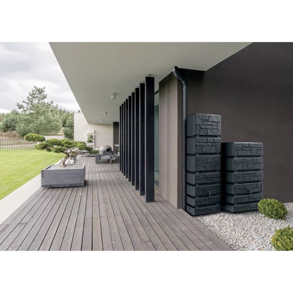 Rainwater tank Prosperplast Arves Tower Stone, 500L, Anthracite | Rainwater tanks |  |
