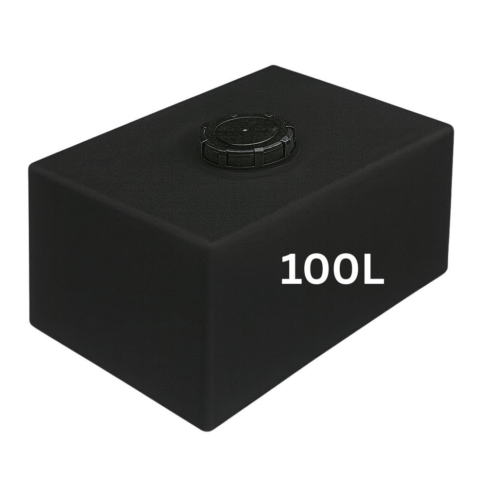 Drinking water storage tank HydroMoby SMALL S11, horizontal 100 L (black) | Drinking water storage tanks / Potable water tanks Drinking water storage tank HydroMoby SMALL S11, horizontal 100 L (black) | Drinking water storage tanks / Potable water tanks | |