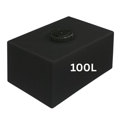 Drinking water storage tank HydroMoby SMALL S11, horizontal 100 L (black) - Drinking water storage tanks / Potable water tanks