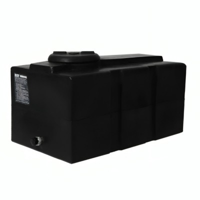 Drinking water storage tank MAVIL, horizontal Loft 200 L (black) - Drinking water storage tanks / Potable water tanks