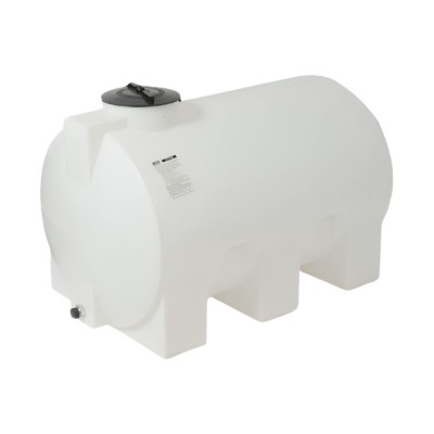 Drinking water storage tank MAVIL, cylindrical horizontal 1500 L (white) - Drinking water storage tanks / Potable water tanks